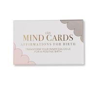 LSW London Mind Cards - Affirmations for Birth | 50 Cards for a Positive Birth | Support a Calm Birth & Pregnancy | Hypnobirthing, Relaxation & to Reduce Fear