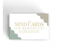LSW London Mind Cards | New Mum Edition | 45 Mindfulness Cards for Women, Ideal for Early Motherhood Support and Self Care | Great New Mum Mothers Day Gifts