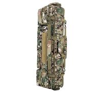 LSWKG Soft Rifle Cases, Gun Storage,Double Rifle Bag, Long Rifle Bag for 120/100cm Rifle, Backpack Gun Bag for Hunting Shooting Range Firearm Transportation Camouflage,120cm