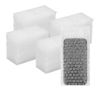Lswteiz 200Pack Clear Bubble Pouch Bags, 4"x 8", Double Walled, Reusable, Multipurpose