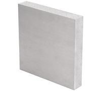 Lswteiz 6061 T651 Aluminum Sheet Metal 6 x 1Inch (25.4MM) Flat Plain Thickened Plate Covered with Protective Film, Heat Treatable Rectangle 1.0'' Thick for Industrial