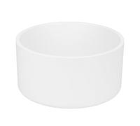 Lswteiz 8" PVC Pipe End Cap Fitting Schedule 40 Furniture Grade 8" PVC Pipe Plug Adapter for Build Furniture DIY Garden Shelf, White