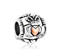 LSxAB Celtic Knot Heart Best Friend Forever Friendship BFF Charms Compatible with Pandora Bracelets