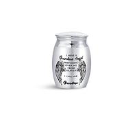 LSxAB I Have A Guardian Angel Cremation Urn for Grandma Ashes Memorial Small Adult Funeral Share Mini Urns Keepsake