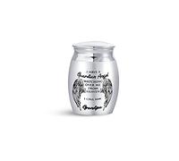 LSxAB I Have A Guardian Angel Cremation Urn for Grandpa Ashes Memorial Small Adult Funeral Share Mini Urns Keepsake