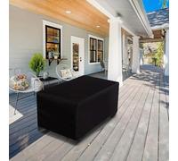 LSYALUCK Garden Furniture Covers, Outdoor Garden Furniture Set Covers Waterproof Heavy Duty 600D Oxford Fabric Windproof Anti-UV Outdoor for Outside Furniture Sets 100x70x30cm/LxWxH