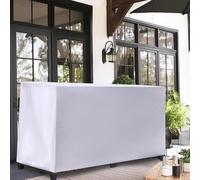 LSYALUCK Heavy Duty Garden Furniture Covers, 280x200x101cm/LxWxH Larg Waterproof Windproof garden chair covers waterproof Rectangular Outdoor Table and Chairs Windproof Anti-UV Sofa Covers