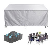 LSYALUCK Patio Furniture Covers, 240x200x90cm Outdoor Table Covers Waterproof Rectangle, Outdoor Patio Furniture Cover, Outdoor Furniture Cover Waterproof Heavy Duty 600D, Outdoor Sectional Cover