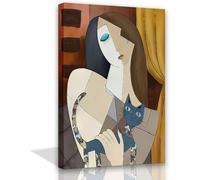 LSYALUCK Picasso Nordic Abstract Canvas Wall Art Bohemian Canvas Dream Pictures Modern for Hotel Rooms Bedroom Poster Room Decor 55x70cm(22x28in) innerframe
