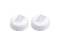 LSYHHXC 3d Floating Frame 6pcs Jewelry Storage Box Earring Studs Storage Box Antioxidant Pe Film Suspension Box Hand String Bracelet Elastic Box(2 White Round Bases)