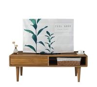 LSYHHXC Outdoor Tv Cover Reador Shade Screen Protector Thick and Elastic Cover Printed LCD Simple TV Cover for Indoor Outdoor(03,65Inch)