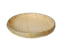 LSYHHXC Rattan Serving Tray 30CM Bamboo Fruit Dish Rattan Bread Basket for Dinner Storage Plate Handmade Weave Round Sundry Container Kitchen Storage Tray 36(30cm)