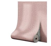 LSYHHXC Wall Paper Wallpaper Self-Adhesive Household Moisture-Proof and Mold Proof Bedroom Renovation Three-Dimensional Wall Sticker(Pink,50cmX5m)