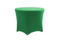 LSYHHXC Wedding Decoration Round Spandex Tablecloth Stretch Table Cover Fitted Elastic Birthday Party Holiday Hotel(Color 2,5FT 152cm Round)