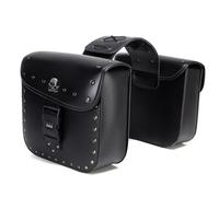 LSYQFB Motorcycle Panniers for Aprilia SR GT Sport 200 2023 2024, Motorbike Side Pannier Bag Waterproof Leather Motorbike Saddle Bags Motorcycle Bags Tail Motorbike Bag,B