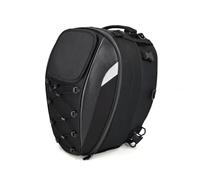 LSYQFB Motorcycle Tail Bag for Kawasaki KLX 125 2005-2017, 25L-35L Expandable Storage 900D Oxford Waterproof Rear Seat Saddle Bag with Reflective Strips