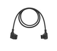 LSYRIA D-tap Male to Female P-tap Extension Power Cable Compatible with DSLR Rig Anton-Bauer IDX V-Mount Gold Mount Battery ARRI Red Camera, 59inch