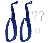 LSYYSL 2 Pieces Cotton Rope Curtain Ties, Curtain Decorative Ties, Curtain Accessories, Simple Curtain Ties, Woven Curtain Ties