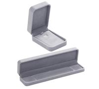 LSYYSL 2 Pieces Velvet Jewelry Gift Box, Jewelry Storage Box, Jewelry Display Box, Jewelry Packaging Box, Jewelry Accessories