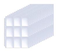 LSYYSL 270 Pcs Card Binder, 15 Pages Double Sided Card Holder, Card Collection, Waterproof and Tear Resistant for Game Card Collection, Photo Albums.,6,7 x 9,3 cm