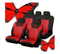 LSYZGRBC Car Seat Covers Full Set, for Benz W204 W211 W210 W124 W212 W202 W245 W163 Cla Gls Gla Waterproof Scratch Resistant Protect Front and Rear Seat Covers Protectors,D