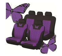 LSYZGRBC Car Seat Covers Full Set, for Renault Clio 5 Clio 4 Clio 3 Estate 2001-2024 2025 Waterproof Scratch Resistant Protect Front and Rear Seat Covers Protectors,A
