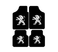LSYZGRBC Custom Leather Car Floor Mats, for Peugeot Rifter Standard 2018-2023 2024 2025 Waterproof Non-Slip Liners Carpet Heavy Duty Protection Interior Accessories