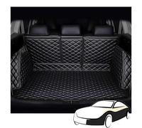 LSYZGRBC Leather Car Boot Mat, for VW Tiguan allspace (7-seater) 2017-2024 Waterproof Rear Trunk Liner Anti-Scratch Cargo Protector Tray Cover Styling Accessory,C