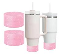 LSYZHX 2 PCS Water Bottle Boot for Owala, Anti Slip Silicone Bottle Covers, Protective Accessories for Owala Freesip Twist and Flip Stainless Steel Water Bottles (2 Pcs Pink)