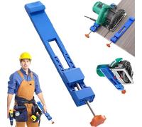 LSYZHX Circular Saw Guide Rail, Adjustable Cutting Machine Base Guide, Circular Saw Guide Cutting Machine Panel Positioning Tool (1 Set)