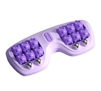 LSYZHX Foot Massager Roller, Dual Foot Roller Portable,Dual Foot Acupressure Therapy for Pain Relief, Stress Reduction and Improved Circulation (Purple)