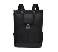 LSZJSCH Fashion Color Backpack: Practical Design, Ideal for Travel Storage -Can be given as a gift(Black)