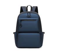 LSZJSCH Men's minimalist travel backpack with luggage straps, suitable for work,and short trips. -Can be given as a gift(Blue)