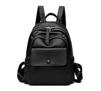 LSZJSCH Minimalist Daily Backpack, Lightweight Practical Daypack for Commuting & Multi-Scenarios -Can be given as a gift(Black)