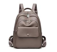 LSZJSCH Minimalist Daily Backpack, Lightweight Practical Daypack for Commuting & Multi-Scenarios -Can be given as a gift(Khaki)
