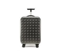 LSZJSCH Personalized Embossed Roller Suitcase, Smooth Zipper, Easy to Open and Close, to Meet Travel Needs -Tourist Artifact(Grey,20 inches)