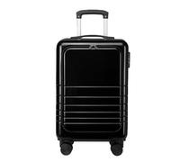 LSZJSCH Reliable Rolling Luggage for Adventures - Water - Resistant Material, Large Capacity and Secure Zippers. Essential for Outdoor Explorations. -Tourist Artifact(Black,20inches)