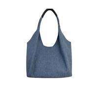 LSZJSCH Simple And Stylish Denim Handbag, Classic Blue, Showcasing Casual -For Evening Events(Medium Blue)