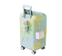 LSZJSCH Trendy Ombre - Colored Rolling Luggage for Travel - Stylish, Functional, Ideal for Modern Explorers -Tourist Artifact(Shape2,24inches)