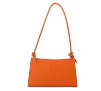 LSZJSCH Women's Crocodile Texture Underarm Shoulder Bag - Multi-Color Stylish Daily Casual Purse -For Evening Events(Orange)