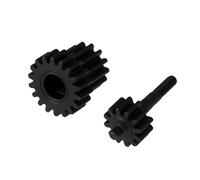 LT Easiyl 1 Set Steel Idler Gear Top Shaft Compatible with Hot Racing Losi Micro-B LMCB125R