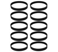 LT Easiyl 10PCS 142-2GT Timing Belt Pitch Length 142mm Width 6 mm 71 Teeth 2M 2GT Synchronous Timing Belt 3D Printer Drive Belt Black