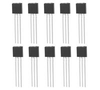 LT Easiyl 10Pcs 3Pin NPN Transistor MPS-6514 MPS6514 Compatible with Motorola Black