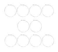 LT Easiyl 10pcs B-2nd Guitar Strings Guitar B String 86cm Acoustic Guitar String Folk Guitar String Resistant Rust String Stainless Steel Guitar String Replacements