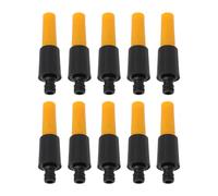 LT Easiyl 10Pcs Garden Spray Gun Spray Nozzle Hosepipe Sprayer Head Adjustable Male Connector Hose Lock Hose for Watering Plants Shower Pet Car Washing