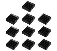 LT Easiyl 10Pcs Heat Sink Adhesive Pad 25x10mm for Computer Chipset Cooling IC, Electronic Equipment