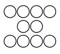 LT Easiyl 10PCS Nitrile O-Ring Seal 1.75mm Thickness 20mm Inner Diameter 23.5mm Outer Diameter for Shower Hose Head Handset Holder Nitrile Gasket Black