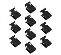 LT Easiyl 10pcs Radiator Grille Clamp Retaining Clamp Replacement Part 8L0807180 Compatible with Volkswagen Compatible with Audi Black