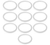 LT Easiyl 10pcs Sealing Ring Oil Drain Plug Car Oil Drain Plug Aluminum Gasket 30713220 Compatible with Volvo 27x22x2mm