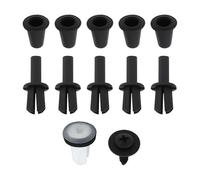 LT Easiyl 12 Pcs Windshield Side Trim Clip & Screw Fastener Kit LR106494, RYH500840, LR033144, LR002229 Compatible with Land Rover Range Rover Evoque